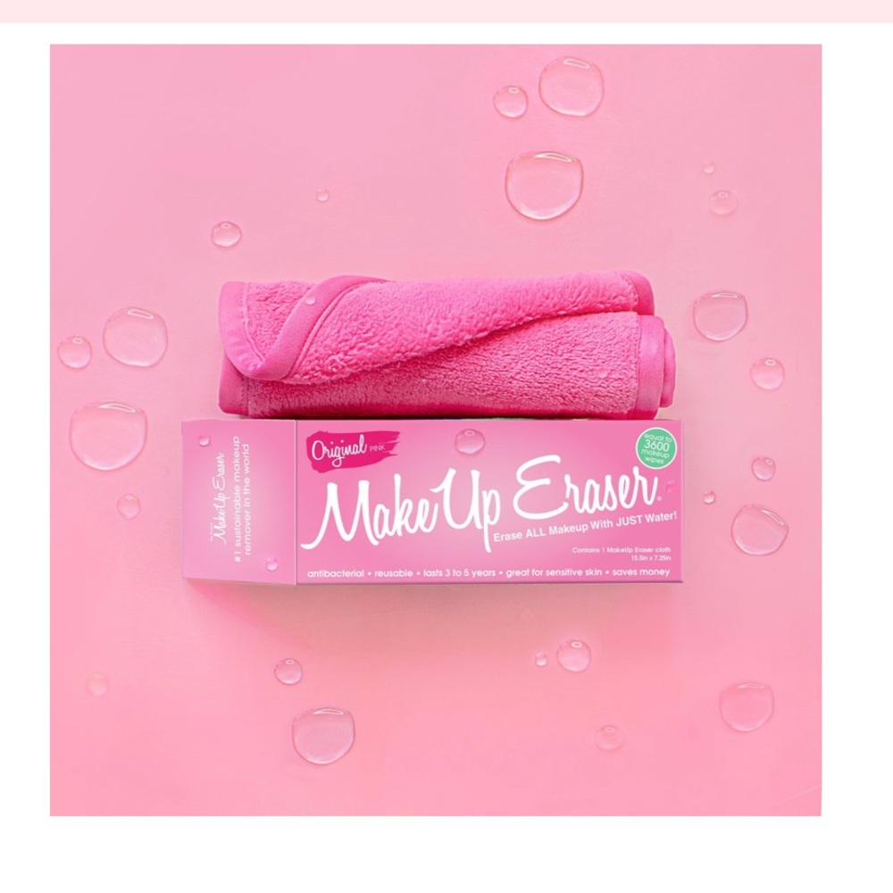 The Original PINK MakeUp Eraser